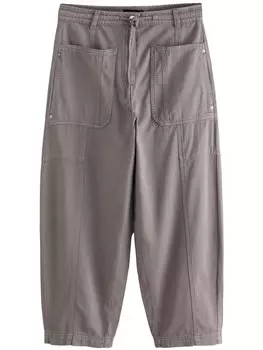 Брюки свободного кроя Next, серый