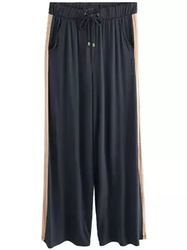 Брюки свободного кроя Next, темно-синий