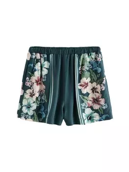 Брюки свободного кроя Next, зеленый