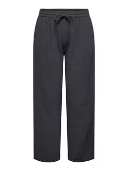 Брюки свободного кроя ONLY Carmakoma CARTHYRA, антрацит