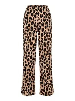 Брюки свободного кроя PIECES Gurla, цвет Cappuccino/Light brown