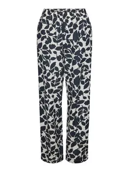 Брюки свободного кроя PIECES Klarisa, черный