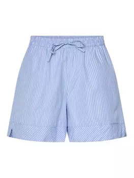 Брюки свободного кроя PIECES, синий/светло-синий