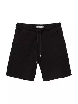 Брюки свободного кроя Pull&Bear, черный