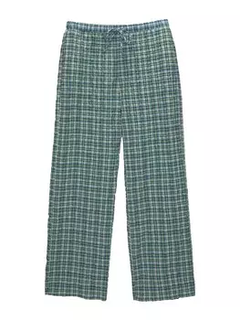 Брюки свободного кроя Pull&Bear, светло-зеленый