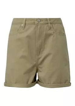 Брюки свободного кроя QS, хаки