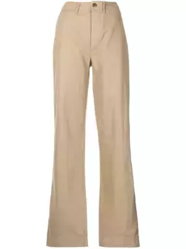 Брюки свободного кроя RE/DONE, коричневый