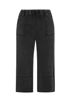 Брюки свободного кроя ROCKEASY, черный