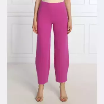 Брюки свободного кроя с добавлением кашемира Liviana Conti, розовый