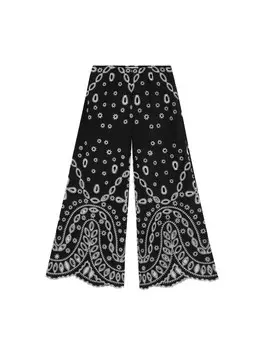 Брюки свободного кроя Scalpers, черный