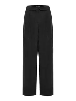 Брюки свободного кроя со складкой спереди Funky Buddha, черный