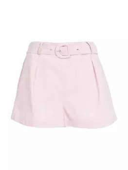 Брюки свободного кроя со складкой спереди Influencer, розовый