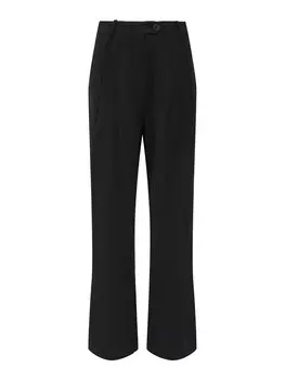 Брюки свободного кроя со складкой спереди LeGer by Lena Gercke Edina, черный