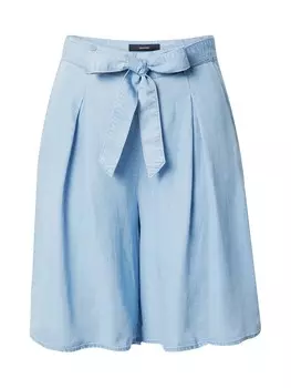 Брюки свободного кроя со складкой спереди VERO MODA LILIANA, синий
