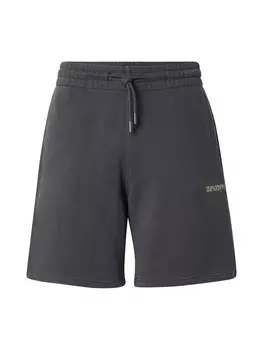 Брюки свободного кроя Superdry, черный