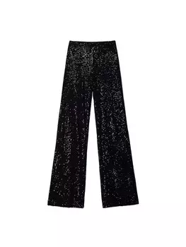 Брюки свободного кроя THE-ARE, черный