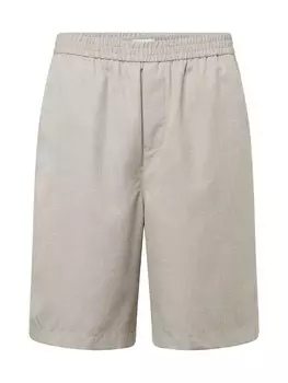 Брюки свободного кроя TOPMAN, серый