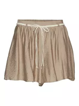 Брюки свободного кроя VERO MODA VMOpera, цвет Light beige/Dark beige