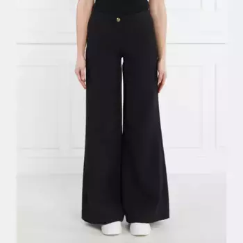 Брюки свободного кроя Versace, черный