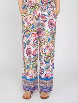 Брюки свободного кроя VICCI Germany, разноцветный