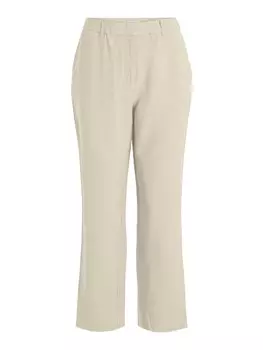 Брюки свободного кроя VILA Stacie, кремовый