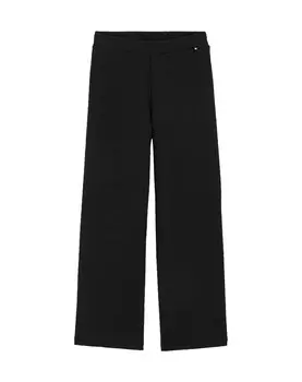 Брюки свободного кроя WE Fashion, черный