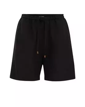 Брюки свободного кроя WE Fashion, черный