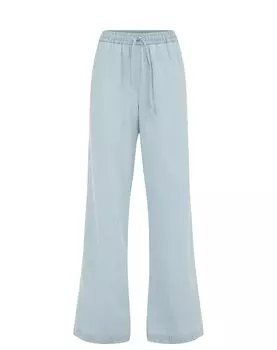 Брюки свободного кроя WE Fashion, синий