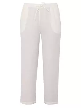 Брюки свободного кроя YOEK, белый