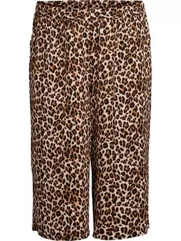 Брюки свободного кроя Zizzi CAANNI, цвет mottled brown