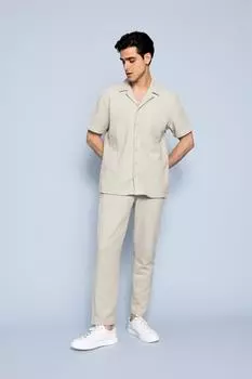 Брюки свободного покроя DeFacto, серый