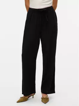 Брюки свободного покроя Linn 10305091 Vero Moda, черный