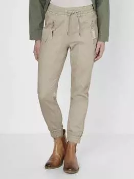 Брюки свободного покроя с завязками. Paddock`S, серый