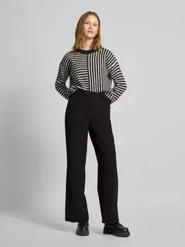 Брюки свободного покроя со стрелками модель «КАКАНДРА» Vero Moda, черный