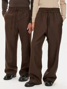 Брюки свободного покроя UTR212.WV0018 Ami Paris, коричневый