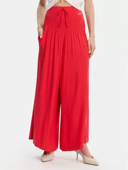 Брюки свободного покроя VA5039 JS360 Liu Jo Beachwear, красный