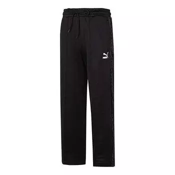 Брюки t7 trend 7etter track pants 'black' Puma, черный