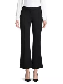 Брюки T Tahari с плоским передом, черный