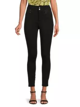 Брюки Tahari однотонные узкого кроя, черный