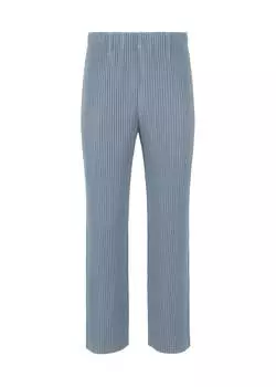 Брюки tailored pleats 1 Homme Pliss Issey Miyake, синий
