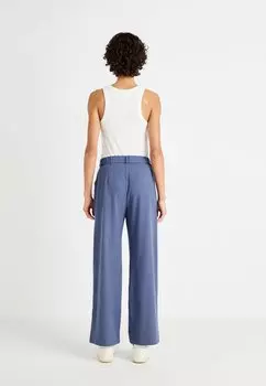 Брюки TAILORED WIDE LEG Hollister Co., темно-синий