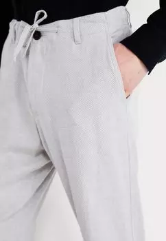 Брюки Tape Brody Pant Selected, кремнево-серый/смешанный цапля