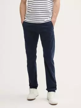 Брюки TAPERED CHINO TOM TAILOR, темно-синий