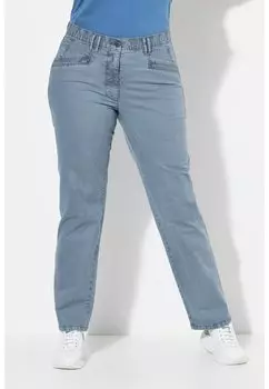 Брюки TAPERED LEG MONY Ulla Popken, синий