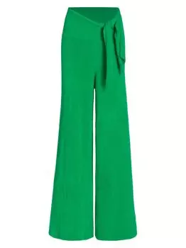 Брюки Tasi Furry с завязками на талии Simon Miller, зеленый