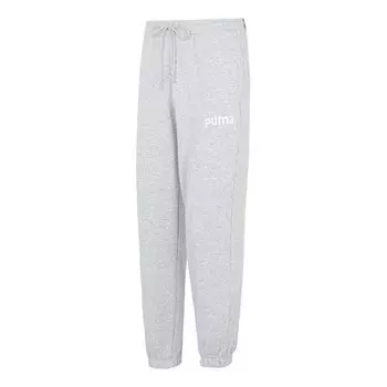 Брюки team pants 'grey' Puma, серый