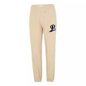 Брюки team sweatpants 'beige' Puma, бежевый