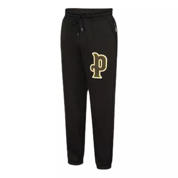 Брюки team sweatpants 'black' Puma, черный