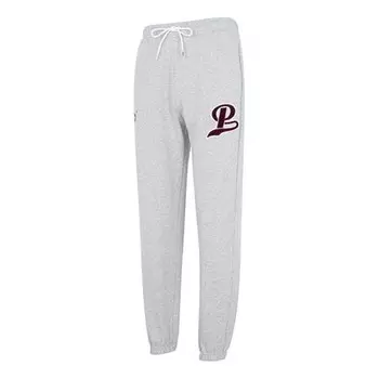 Брюки team sweatpants 'grey' Puma, серый
