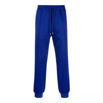 Брюки technical jersey pants 'electric blue' Gucci, синий